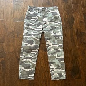JCREW Camo Pants